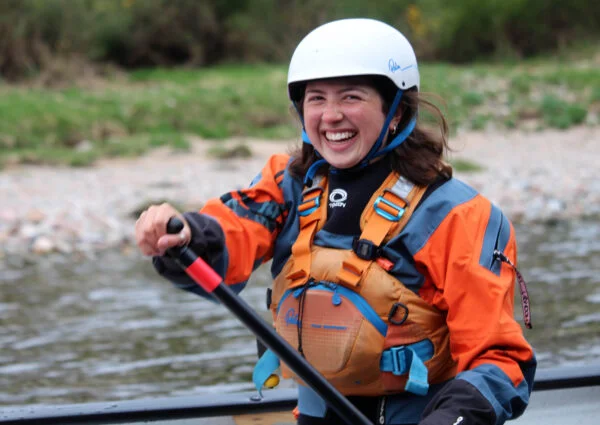Paddlesport Instructor happy