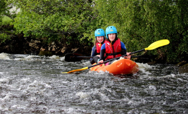 Paddlesports Touring Leader Assessment sit on top kayak