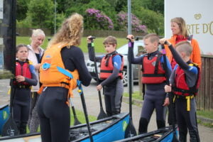 Paddlesports Leader Assessment canoe