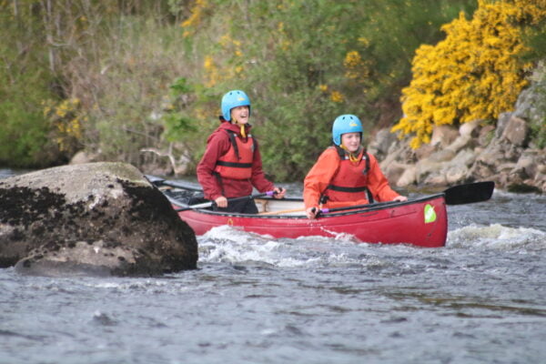 Paddlesports Touring Leader Assessment canoe