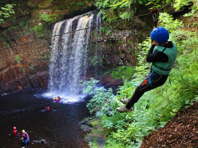 Active Outdoor Pursuits Ayrshire Zip Line Outdoor Activities days in Scotland