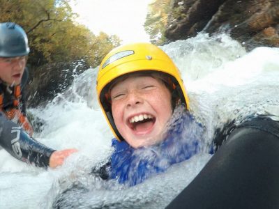 Active Outdoor Pursuits Scotland the River Truim gorge scrambling in aviemore & scotland